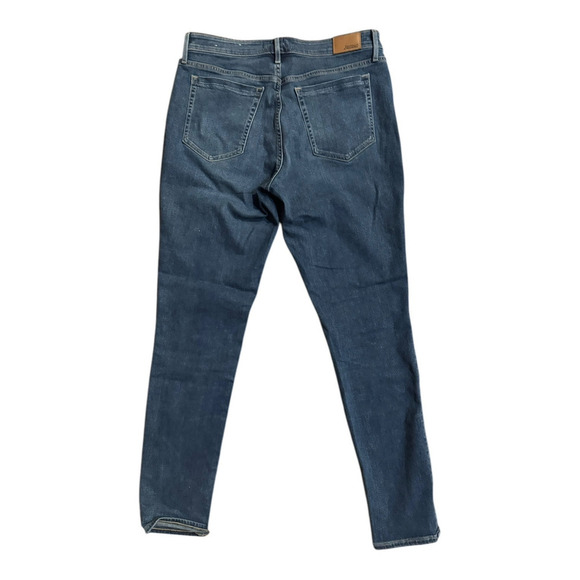 Revtown Jean 31L High Rise Skinny Dark Wash Denim Classic Casual Comfort Stretch - Picture 6 of 12
